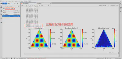 2D Poisson Equation with Triangular Domain